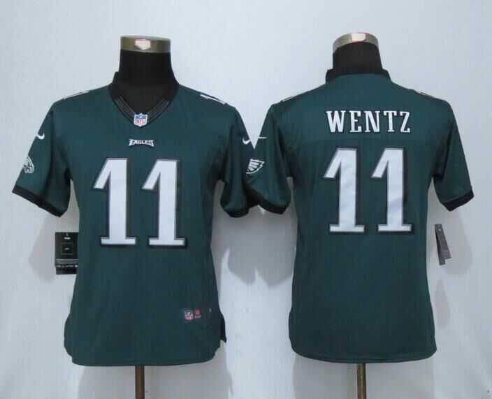 Women Limited Nike Philadelphia Eagles #11 Carson Wentz Green Team Color Stitched NFL Jersey,We sell and wholesale Women Limited Nike Philadelphia Eagles #11 Carson Wentz Green Team Color Stitched NFL Jersey on line form chian!